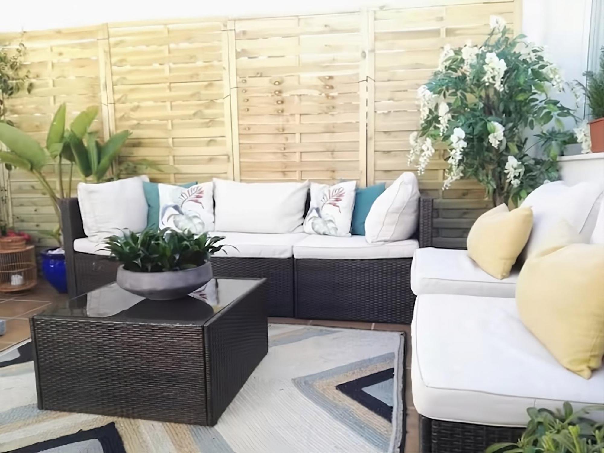 Sol Y Malaga - Designer Duplex Con Terraza Y Parkingアパートメント エクステリア 写真