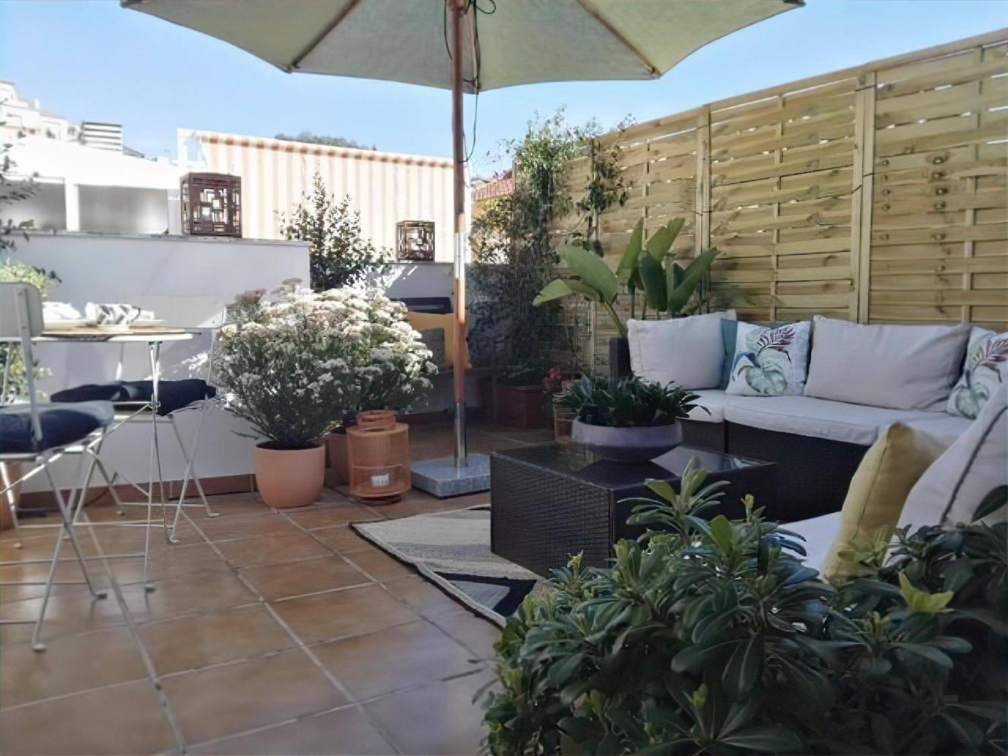 Sol Y Malaga - Designer Duplex Con Terraza Y Parkingアパートメント エクステリア 写真